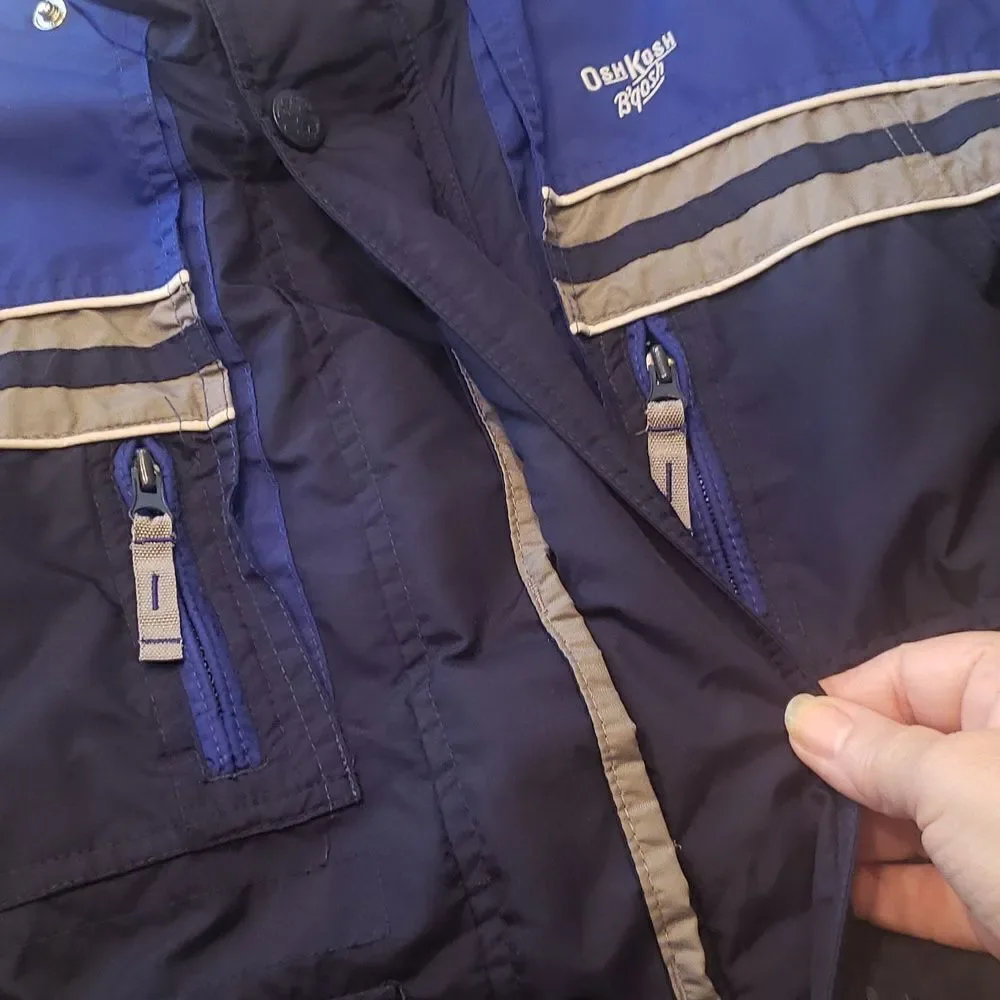 EUC Oshkosh B'Gosh Lined Winter Coat Jacket Sz 4